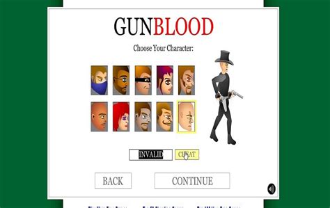 Cheat for gunblood - Gunblood Cheats & Cheat Codes for Web and Android. Gunblood is the classic Flash-based western shootout game. Originally released for play on web browsers, the game is now available in an HTML5 version, a mobile version, and even as an extension for Google Chrome. It continues to be one of many popular titles on free game sites all over the web ...